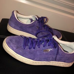 Purple Suede Puma States Sneakers unisex